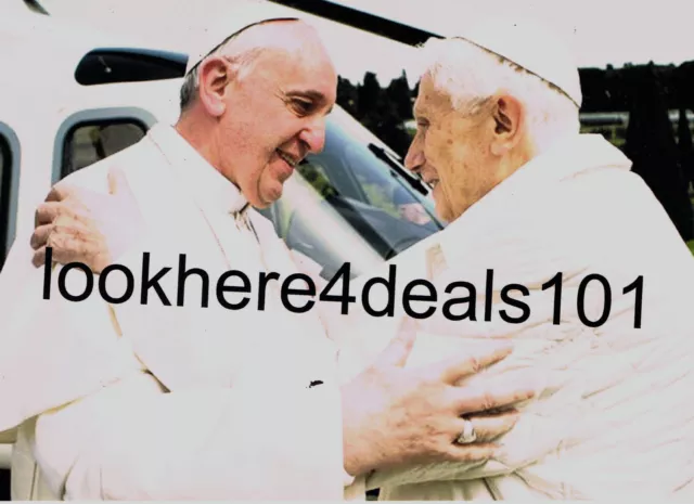 POPE BENEDICT XVI Photo 4x6 Pope Francis Catholic Religious Memorabilia ...