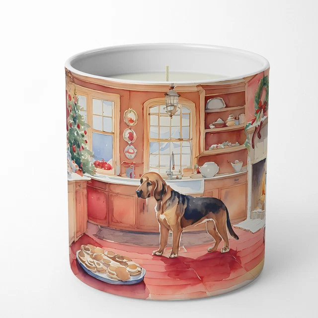 Bloodhound Christmas Cookies 10 oz Decorative Soy Candle DAC3739CDL