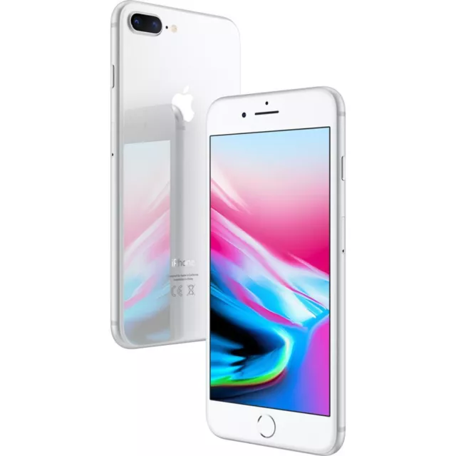 APPLE iPhone 8 Plus 256 Go Argent - Avec Batterie neuve - Parfait etat