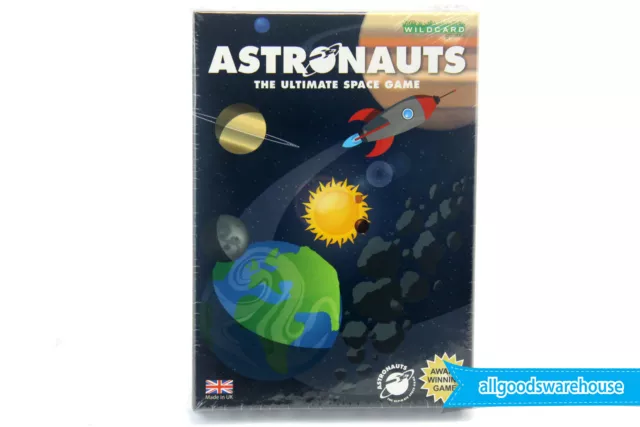 ASTRONAUTS The Ultimate Space Card Game Kids & Adults Strategy Educational