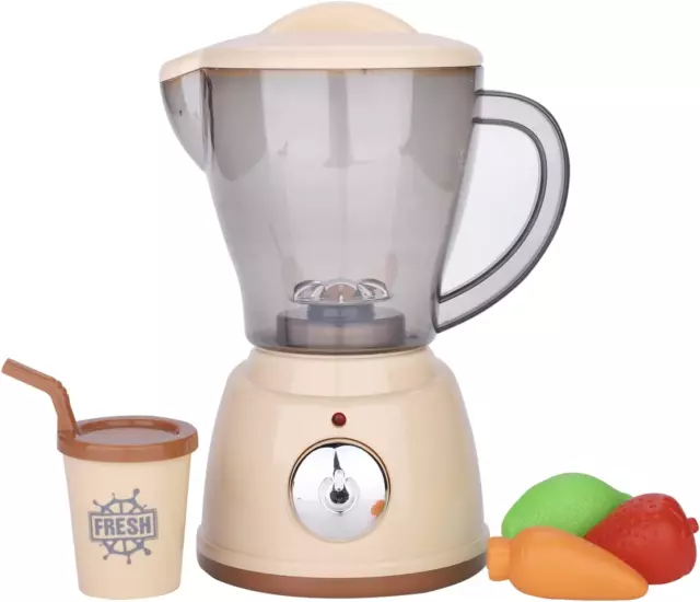 Kids Blender Toy, Kitchen Pretend Play Toys Kids Blender and Mixer Set, Smoothie