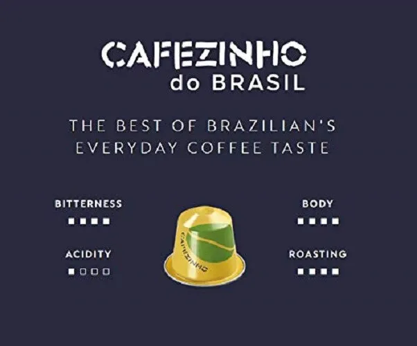 Nespresso Limited Edition: 50 X Loose Cafezinho Brasil Coffee (Read)