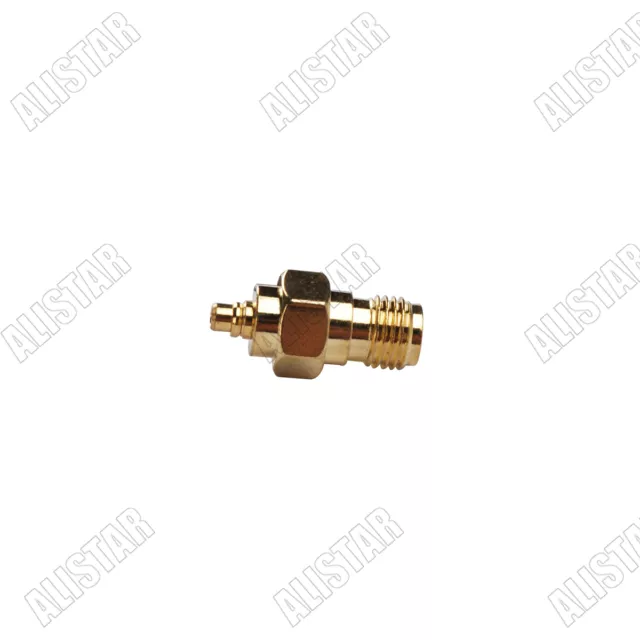 SMA Female Jack to MMCX Male Plug straight RF Coax Adapter Connector SMA-MMCX-KJ