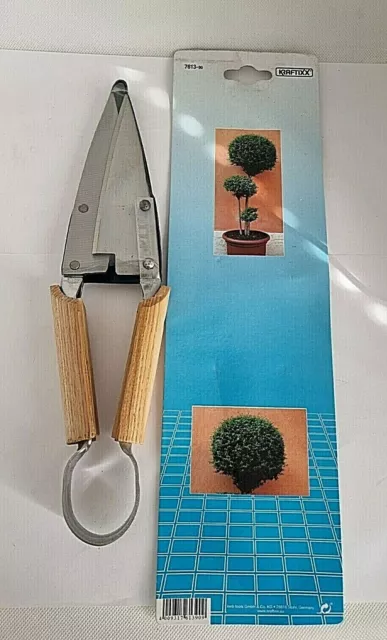 Buchsbaumschere mit Eschengriff und Edelstahlklinge33cm Heckenschere Formschnitt