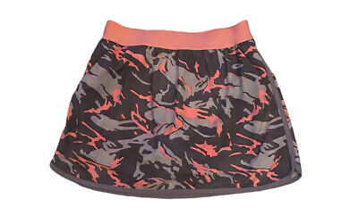 Girls SLAZENGER Athletic Golf Skort Skirt Pink Gray Camo SZ Medium Pockets