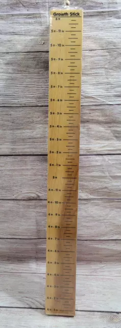 Hang-a-Name Maple Landmark Vermont Growth Stick (No Topper) NEW