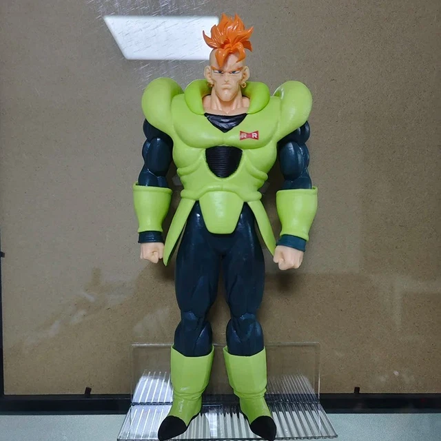 REOZIGN Statua Android No. 18 PVC 26 Cm - Vegeta Sconfitto Action Figure - Collezionabile Fatto A Mano - Regalo Per Fan Anime