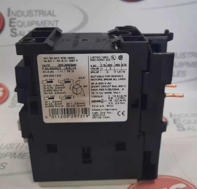 Siemens 3RT1024-1K Contactor 2