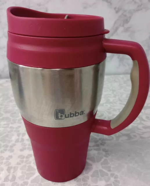 Bubba Keg  Insulated Travel Mug 20 oz. Fuchsia And Silver