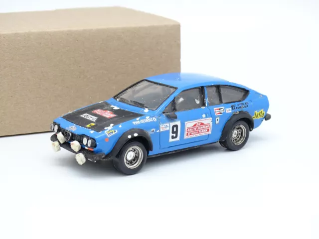 Solido SB 1/43 - Alfa Romeo Alfetta GTV Rallye San Remo 1978 N°9