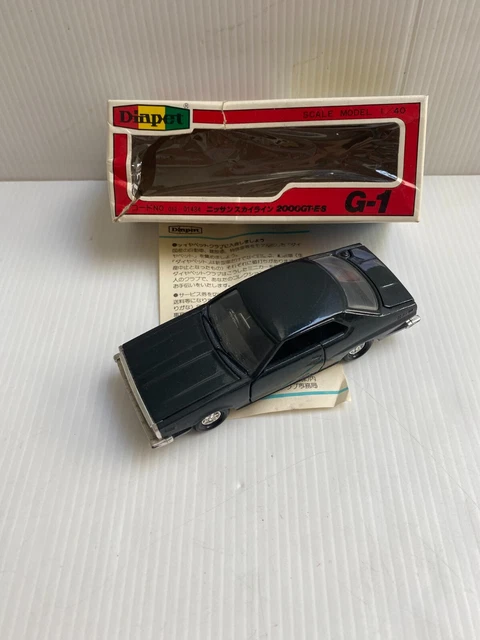 Yonezawa Diapet D146 1964 Toyota Toyopet Corona Rouge – Échelle 1:40 – Vintage Japon