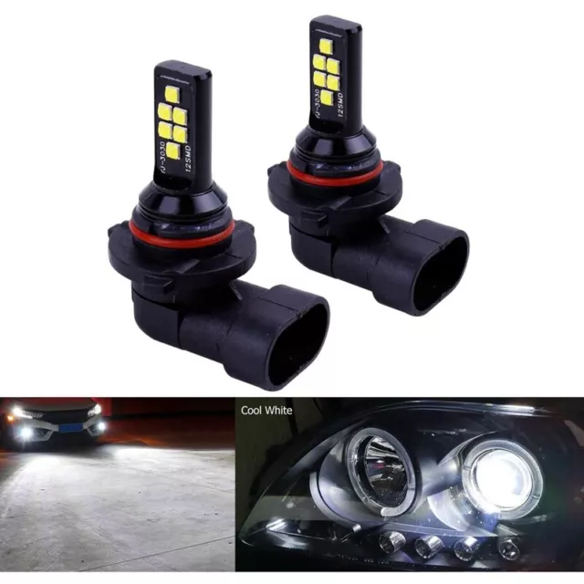 2X HB4 9006 LED Fog Light Bulb Advanced 3030 SMD Daytime Running DRL Lamp, Cool