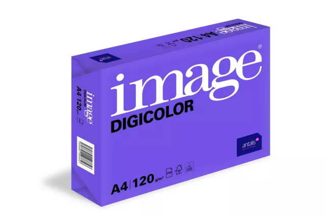 Image Digicolor Premium White Paper 120gsm A4 Ream of 250 Sheets