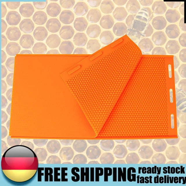 2 pz stampo cera d'api - silicone - cera d'api - stampo per primer - strumenti per apicoltura (O
