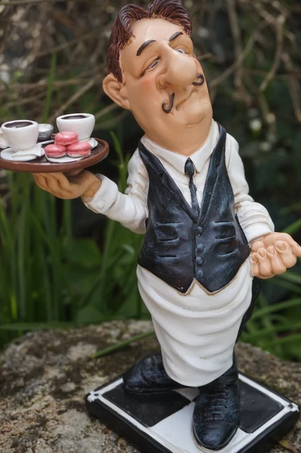 Figurine Caricature Métier Balayeur/agent D'entretien - Humour - Neuf Sous Emballage