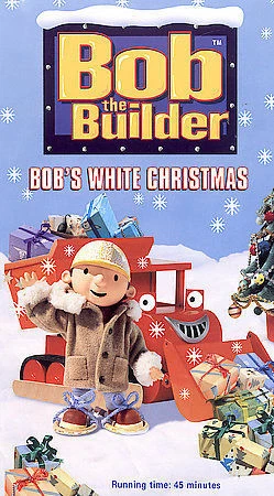BOB THE BUILDER Bobs White Christmas Vhs Tape Vintage 3 Holiday