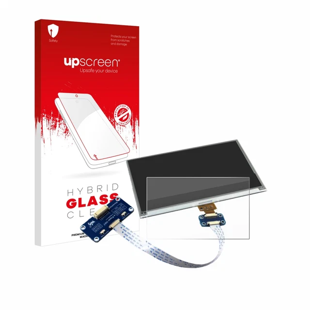 Pellicola Protettiva Vetro per Waveshare E-Ink Display 7.5 HAT for RP Pellicola Protettiva Vetro per Waveshare E-Ink Display 7.5 HAT for RP