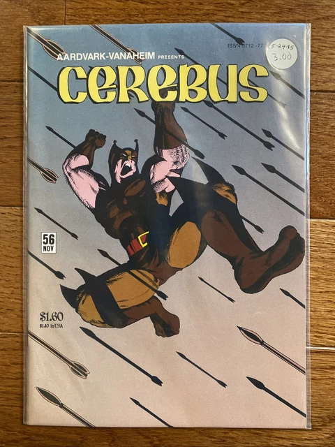 CEREBUS the AARDVARK #56 Dave Sim Wolveroach (WOLVERINE)- 1983 NM HIGH GRADE