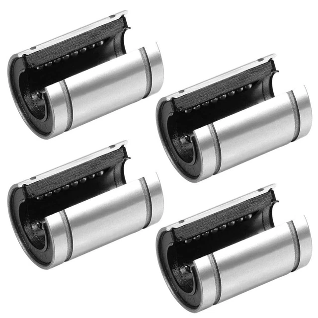 4 Pcs Open Type Linear Ball Bearings Bearings Slide Block  3D Printer