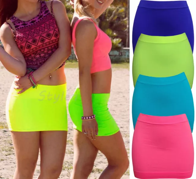 Women Sheer Micro Mini Skirt Club Party Bodycon Bandage + Sexy Backless Bra  Tops