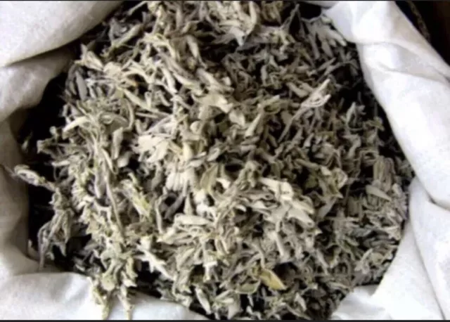 2 lbs Bulk Loose California White Sage Smudge Leaves & Cluster 900gram...