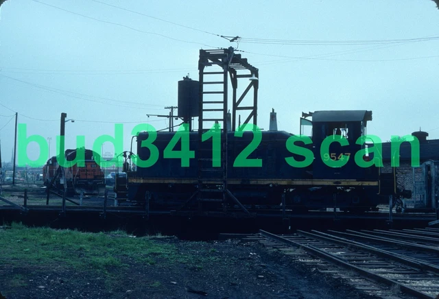 CM&N Chicago Madison & Northern NW2 #9547 at Janesville WI 1980 ORIGINAL Slide!