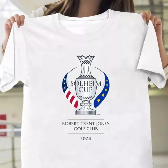SALE 30 The Solheim Cup 2024 Golf Logo T Shirt Size S3XL 17.95
