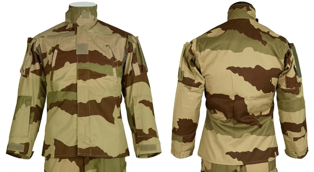 Veste Treillis Militaire Armée Française TAP Légion étrangère Camo