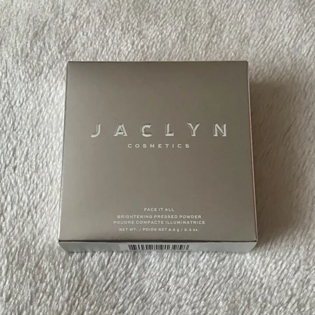 BNIB Jaclyn Cosmetics Face It All Pressed Powder, 8.5g, Shade: Brightening Rich