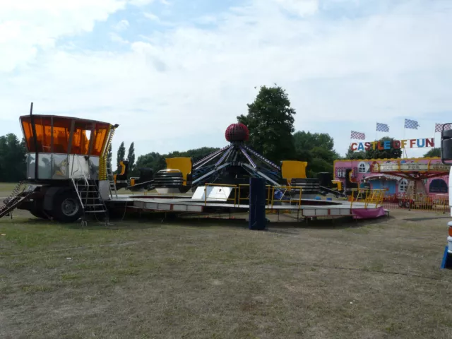 Colour print  J. Wesseldine's Acrobat C. Coles fair. Southampton 2013  3 views