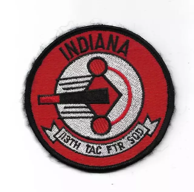 USAF 113th TACTICAL FIGHTER SQN patch INDIANA ANG