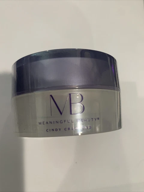 NUEVA Crema de noche para recuperación de edad Meaningful Beauty Cindy Crawford 10 ml 0,33 oz
