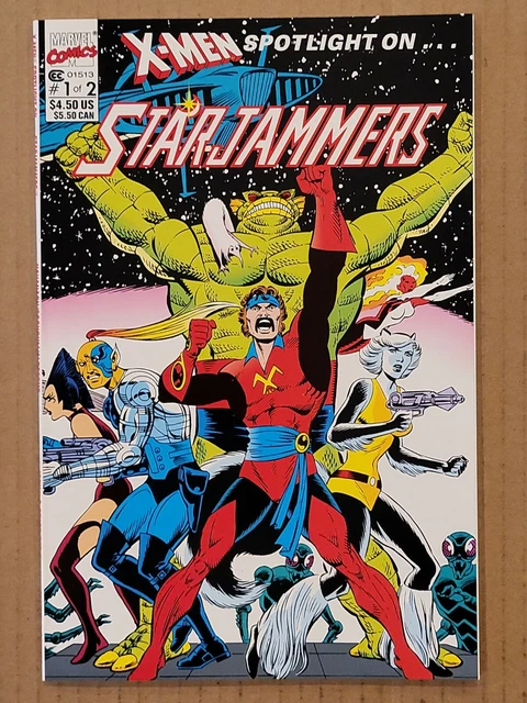 X-Men Spotlight on Starjammers #1,2 complete Lot of 2 Marvel 1990 NM+ 2