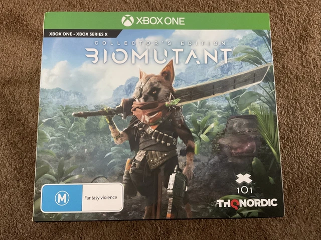 NEW BIOMUTANT COLLECTORS Edition Xbox One Xbox Series S X Game