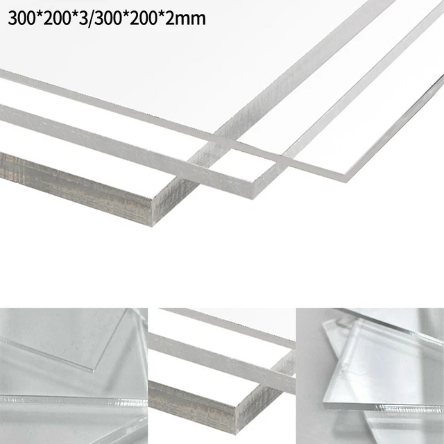 acrilico-trasparente-foglio-2-3mm-spesso-200mm-300mm-plastica-pvc