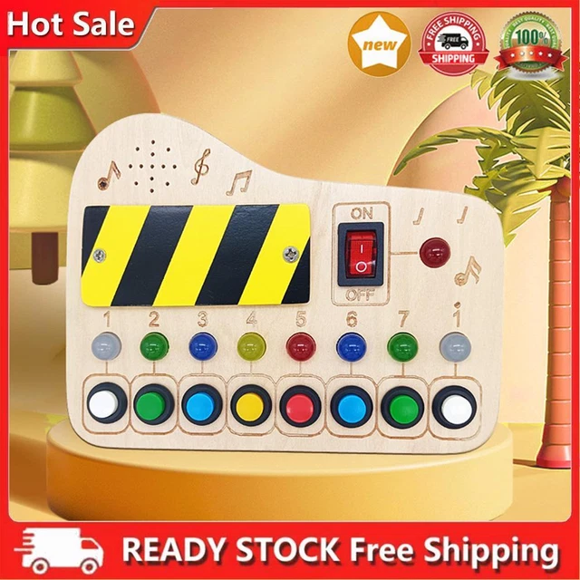 Kids Screwdriver Tool Set Wooden Light Switch Toy Travel Toys Kids Gift