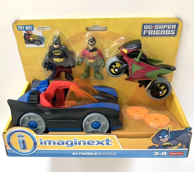 imaginext dc super friends cycle