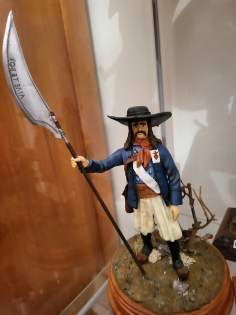 Figurine Vanot Révolution – Chouan à La Faux (150mm) – Plomb