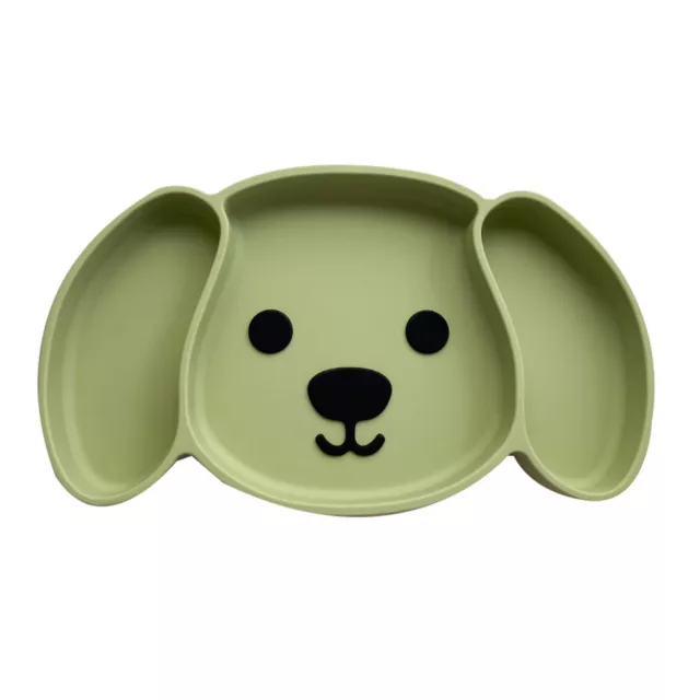 Toddler Dish Silicone Suction Feeding Food Bpa Free Non-slip Baby Dishes Dog