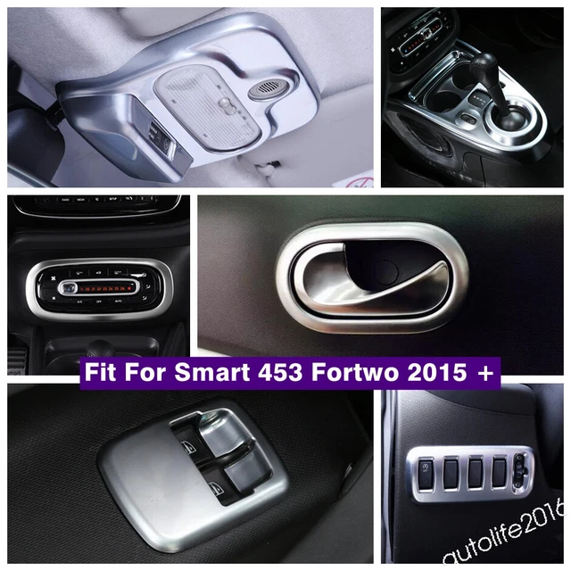 Matte Accessories Air Vent / Gear Box Panel Trim For Smart 453 Fortwo 2015-2021