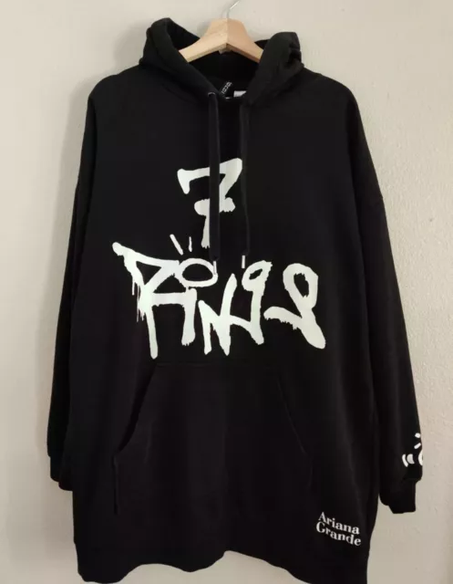 H M ARIANA GRANDE 7 Rings Soft Hoodie Sweater Size Med Sweatshirt Tour Concert 22.92 PicClick UK