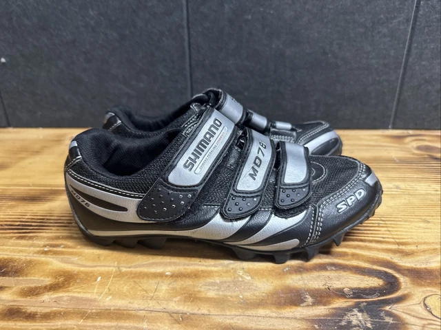 Chaussures Cyclisme Shimano SH-M076 SPD - Homme EU47, Noir, VTT, Sans Clip