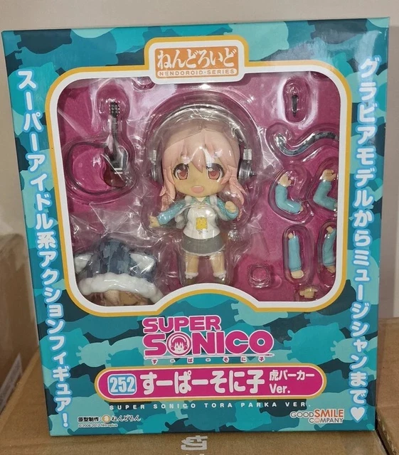 NEW SUPER SONICO Nendoroid 252 Tiger Parka Ver Good Smile Company NEW SUPER SONICO Nendoroid 252 Tiger Parka Ver Good Smile Company