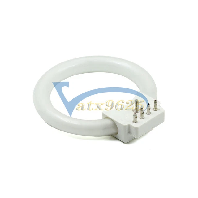 New RING LIGHT FLUORESCENT FOR MICROSCOPE 8W 60MM INSIDE DIAMETER WHITE