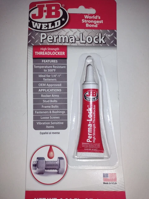 J.B. Weld Red Perma-Lock