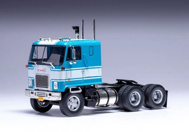 Miniature IXO 1/43 - Mercedes LPS 1632 Bleu - 1970 - Neuve