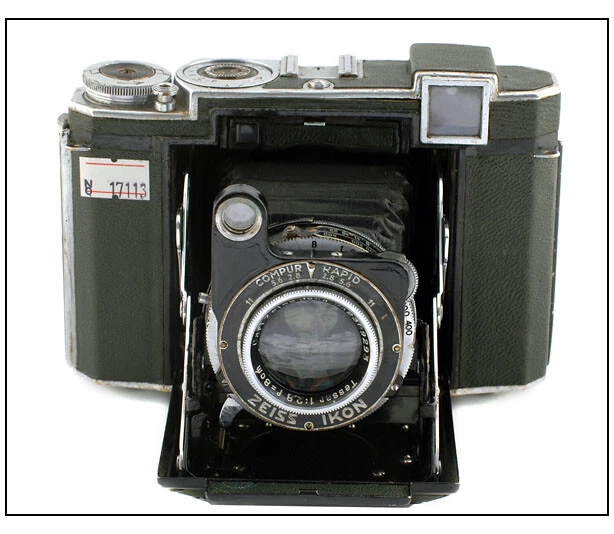 RARE ZEISS IKON 6x6 B2 avec Zeiss Jena Tessar 80mm f/2.8 EUR 540,27