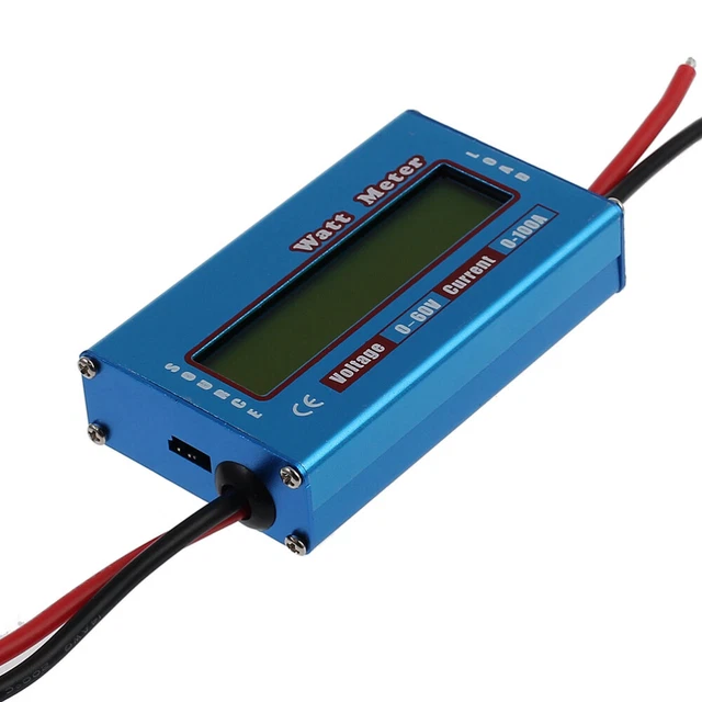 NEU 100A 60V DC RC Helicopter Airplane Battery Power Analyzer Watt Meter