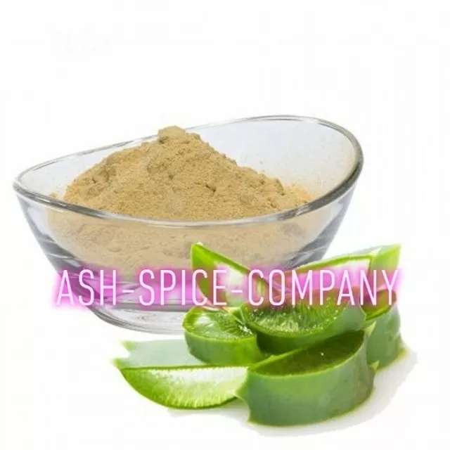 Aloe Vera Leaf Organically Grown Ground Powder A* Quality Free UK P&P50g-950g 3