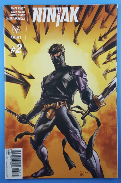 NINJAK #2 Cover A First Printing VALIANT ENTERTAINMENT COMICS 2015